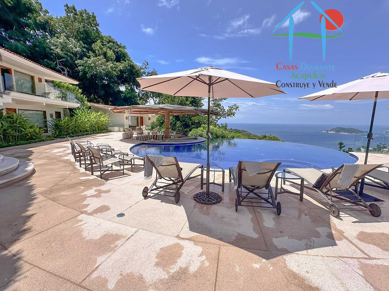 Casa 8 Caballos - Terraza con alberca 10